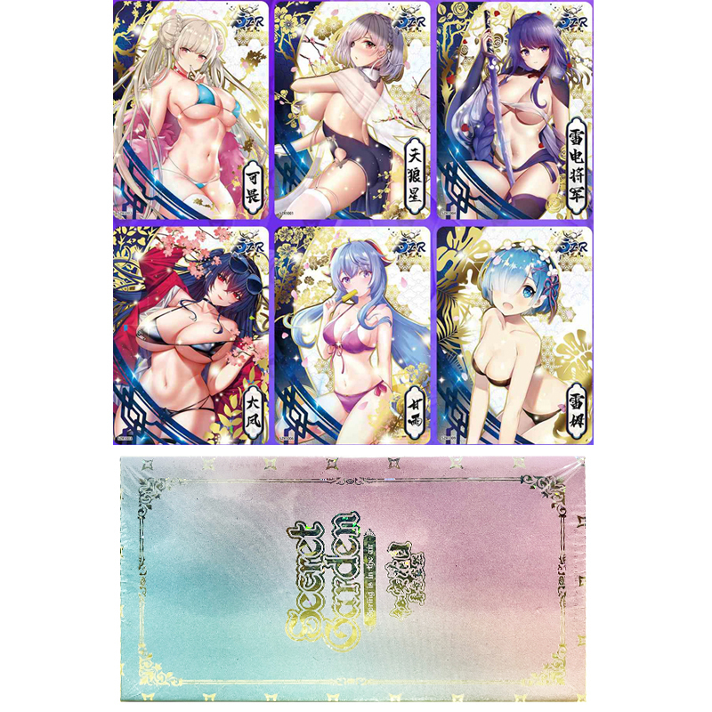 Kartenspiele Goddess Story Collection Anime Sexy Girl Party Badeanzug Bikini Feast Booster Box Doujin Spielzeug und Hobbys Geschenk 221024