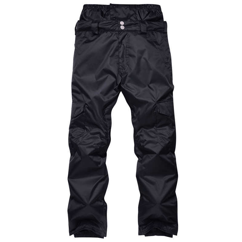 Ski BIB Pants -30 Pantalon de snowboard imperméable pour hommes, grande taille 10k, coupe-vent, sangle de Camouflage thermique, pour l'extérieur et l'hiver, Ma L221025