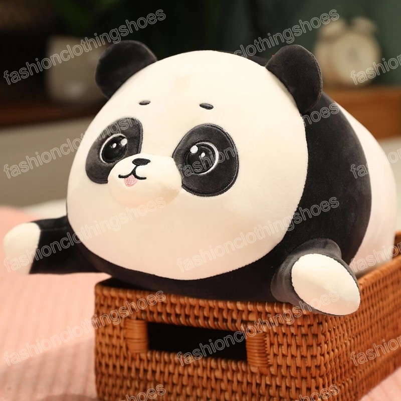 Peluche Panda Kawaii Super doux 40/50cm, Animal en peluche, oreiller Long, coussin, poupée, jouets pour enfants, cadeau d'anniversaire pour filles