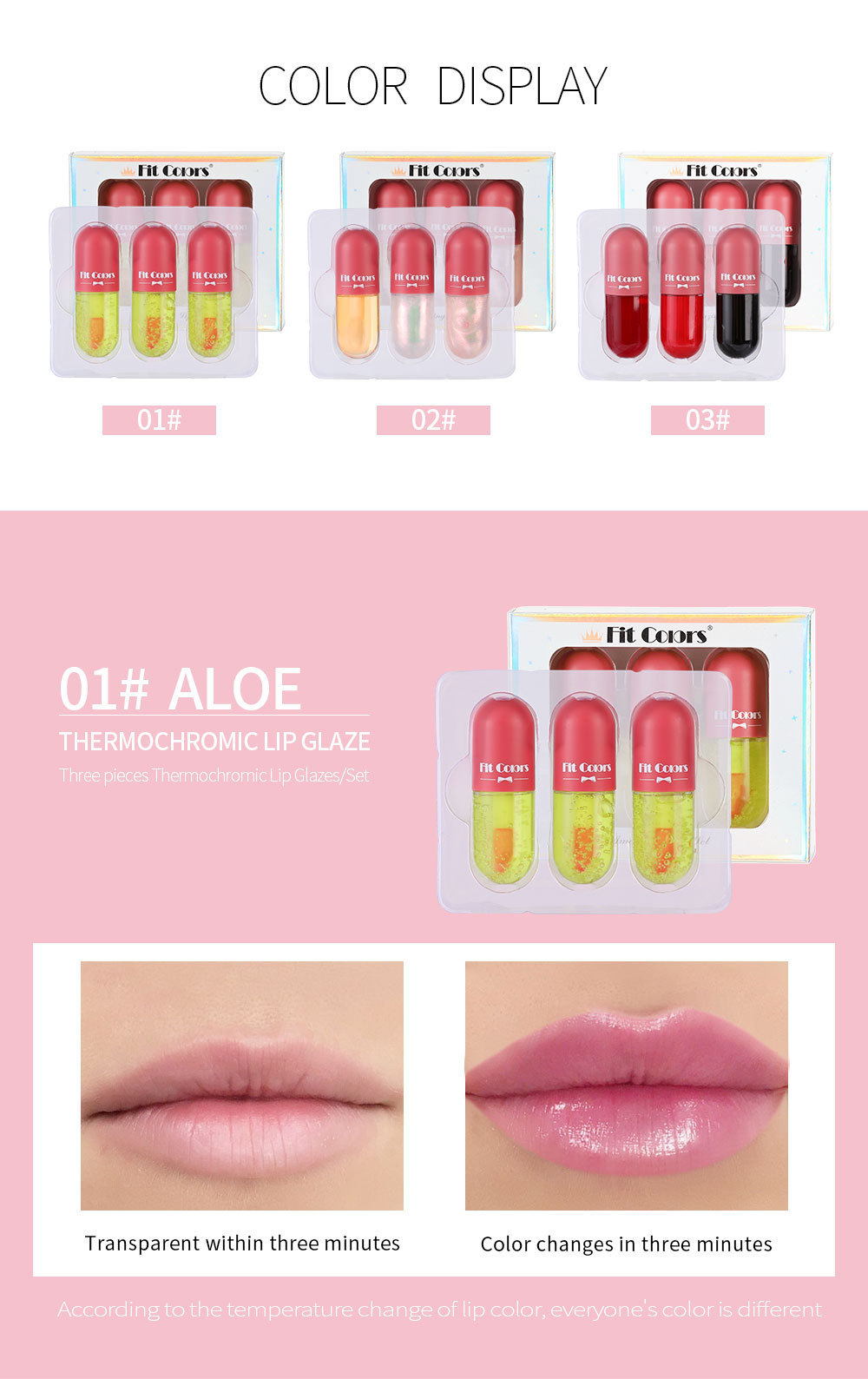Lippenbalsem waterdichte lippen moisturizer hydraterende lippen glanzen kits lippenstift make -upgereedschap make -up sets