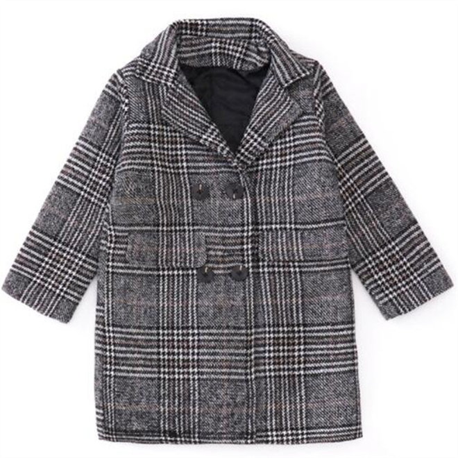 Enfants fille Parkas manteau mode moyen-long Trench enfants filles bébé automne hiver veste vêtements d'extérieur