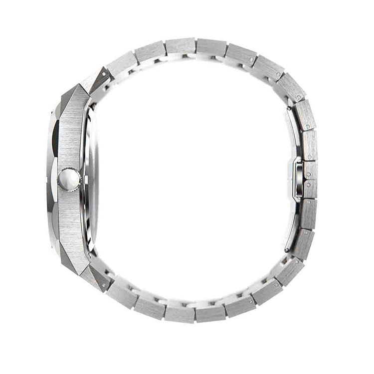 Montres-bracelets de haute qualité hommes mode givré étoile poussière montre en acier inoxydable 18 carats or quartz analogique poignet pour 221025255U