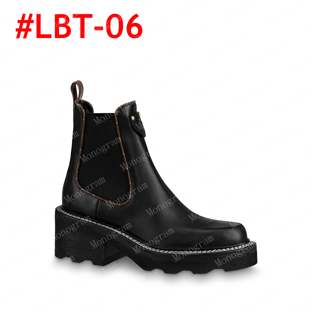 2023 Winter Boots Women Boots Martin Kid-Brown Flower Buty Booties damska pszczoła Treaker Trainer Bute 15 kolorów 36-42 #lbt-01