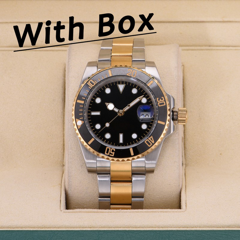 ZDR-Ceramic Bezel Mens watches 41MM Automatic 2813 Movement Watch Luminous Sapphire Waterproof Sports Self-wind Fashion Wristwatches montre de luxe watch