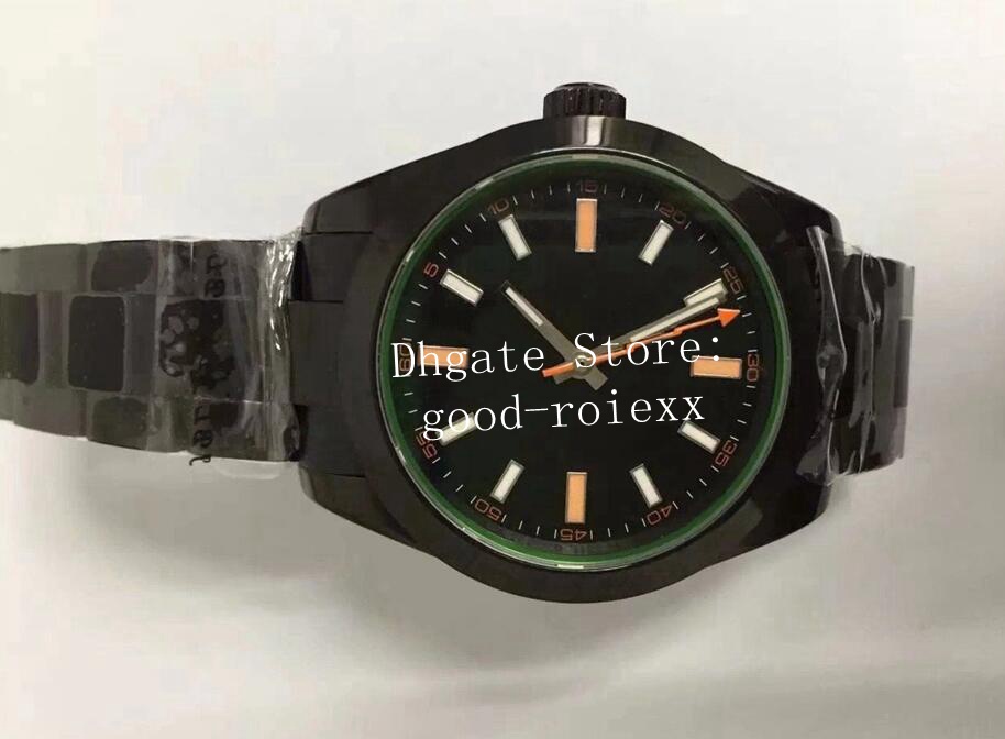 7 Style 40mm Men's Automatic Watches Men Watch Green Crystal Asia 2813 Movement BP Steel Air Sapphire King Superlative BPF Wr255h