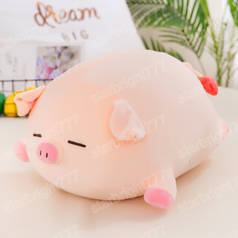 40/50cm Kawaii gros cochon jouets en peluche rose mignon oreiller doux Animal en peluche grande peluche poupée maison oreiller décoratif pour les enfants