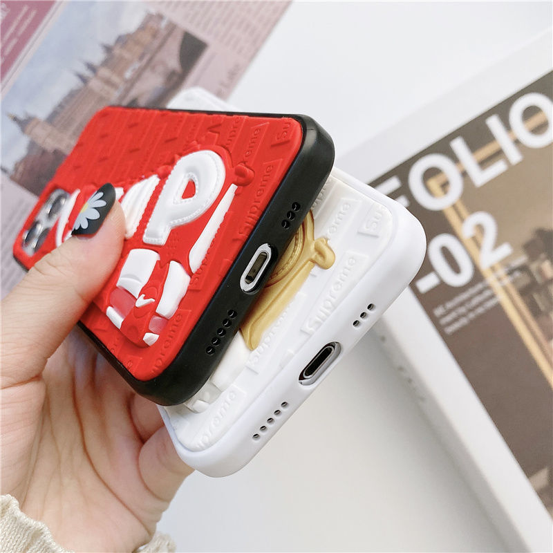 Jeu 3D Étuis de téléphone portable de luxe Sport Sneaker Styles Modèle pour iPhone 14 13 12 11 pro max 7 8 plus x xs xr 12 mini couvertures de créateurs