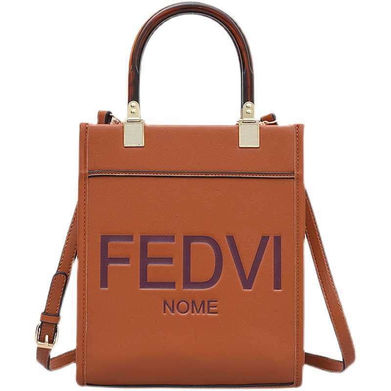 2024 Luxury Handbag New Luxury Designer Factory Direct Sales High Quality Net-Red Samma bärbar tote fenjia tryckt kvinnors nya känsla en-axel messenger väska