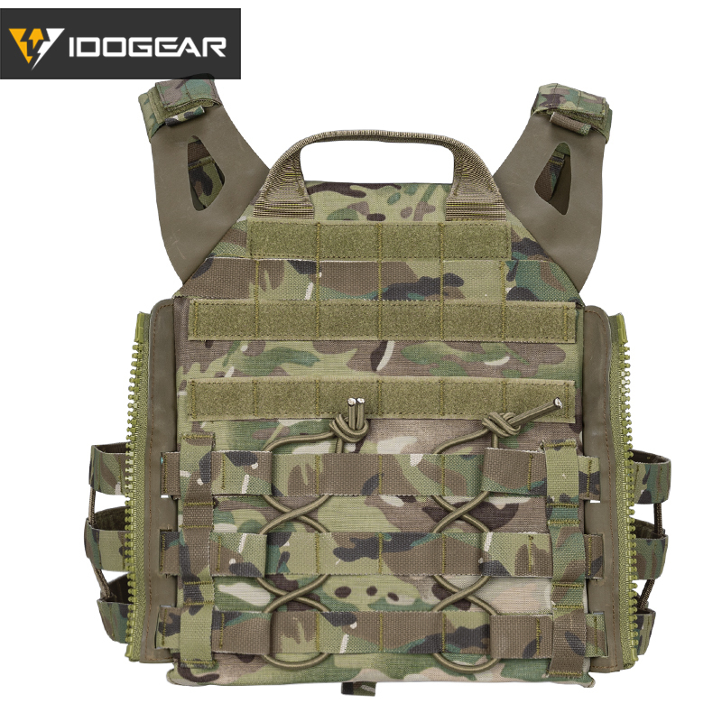 Jackets de caça IDOGEAR TATICAL JPC 2 VENDO ARMOR JUMPER PLACA 2.0 Exército militar Molle Paintball 3312 221025