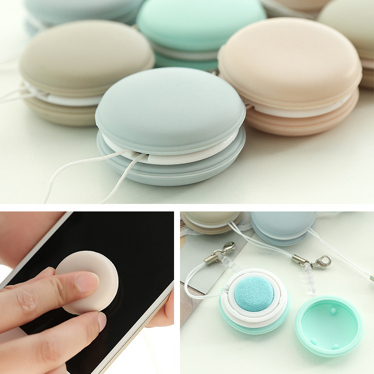 Handy-Bildschirmwischer, Macaron Color Series, Linsen, Linsenwischer, Hirschleder-Tuch, Bildschirm-Reinigungswerkzeuge