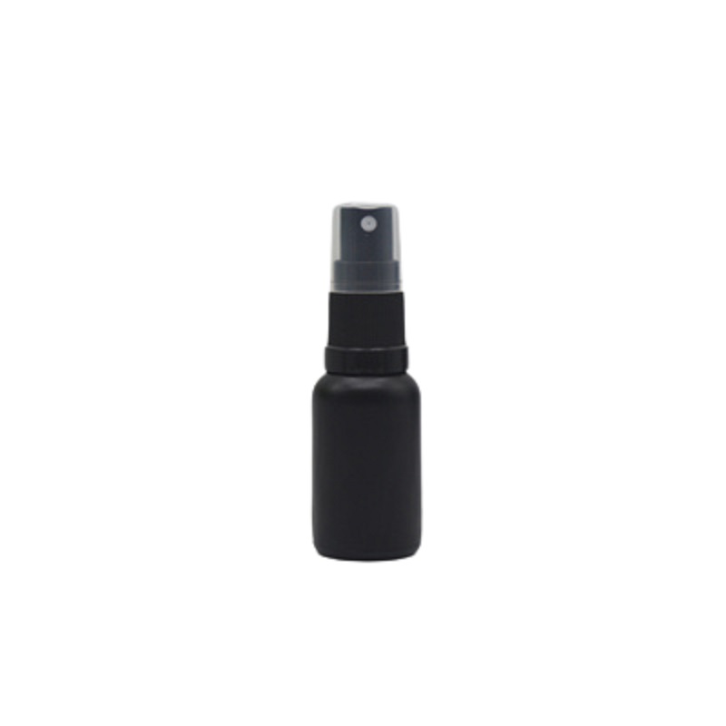 Empty Packing Frosted Black Glass Bottle Cosmetic Spary Lotion Press Pump With Clear Cover Refillable Packaging Container 10ml 15ml 20ml 30ml 50ml 100ml