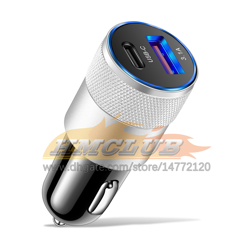 70W PD CAR Charger Charger Charger USB C شحن سريع في محول CARS USB-C للهاتف المحمول Xiaomi Note 11 iPhone 13 12 Car Chargers Automotive Electronics