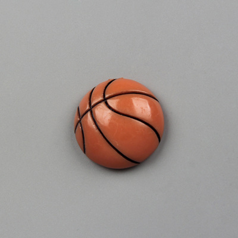 Sports Ball Fridge Magnets Refrigerator Sticker Creative Basketball Baseball Football Resin Magnetic Sticker Home Decoration