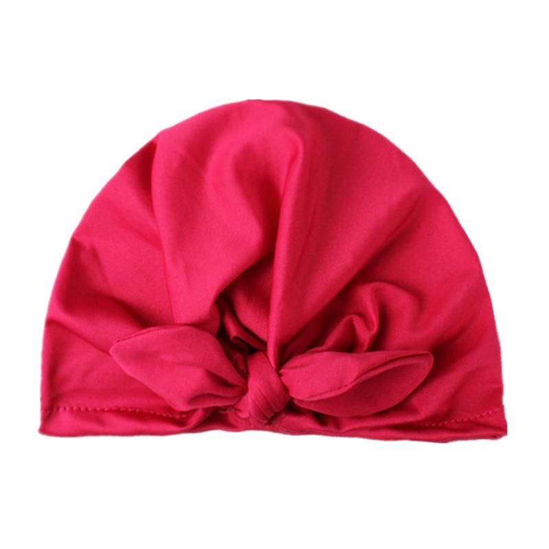 Barn bowknot barn bow cap baby hatt nyfödda flickor mode tillbehör spädbarn mössa turban fast cap baby vinter hatt