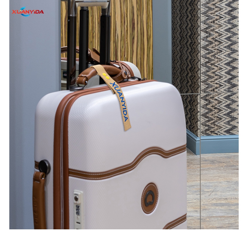 Индивидуальная персонализированная вышиваемая багажная метка название идентификатор чемодан