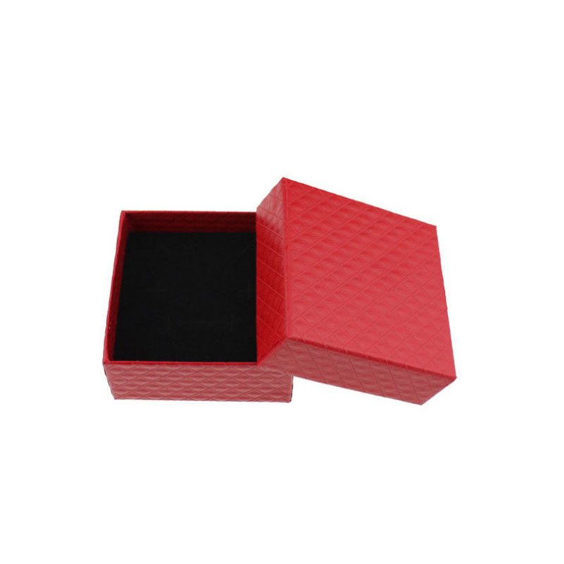 Маленькие бумажные ювелирные коробки Организатор для колец серьги Броши для ювелирных украшений для хранения подарки в подарок оптовые участки 5cmx5cmx3cm