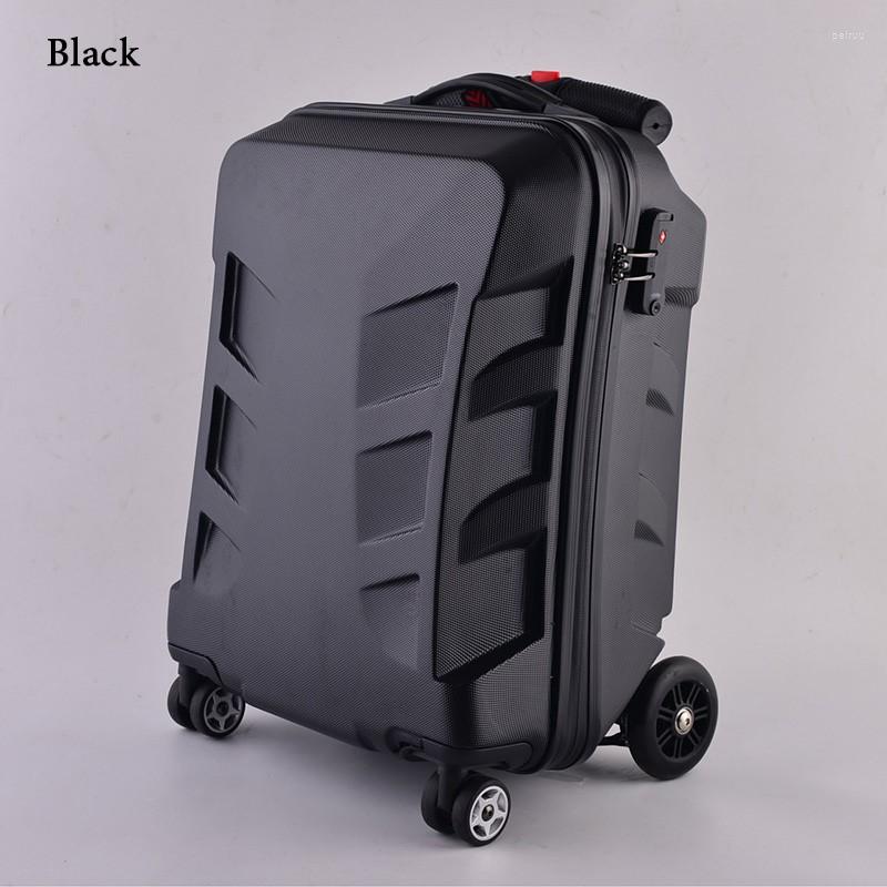 Valises 21 pouces bagage à main chariot enfants assis Scooter valise de voyage paresseux Case3513