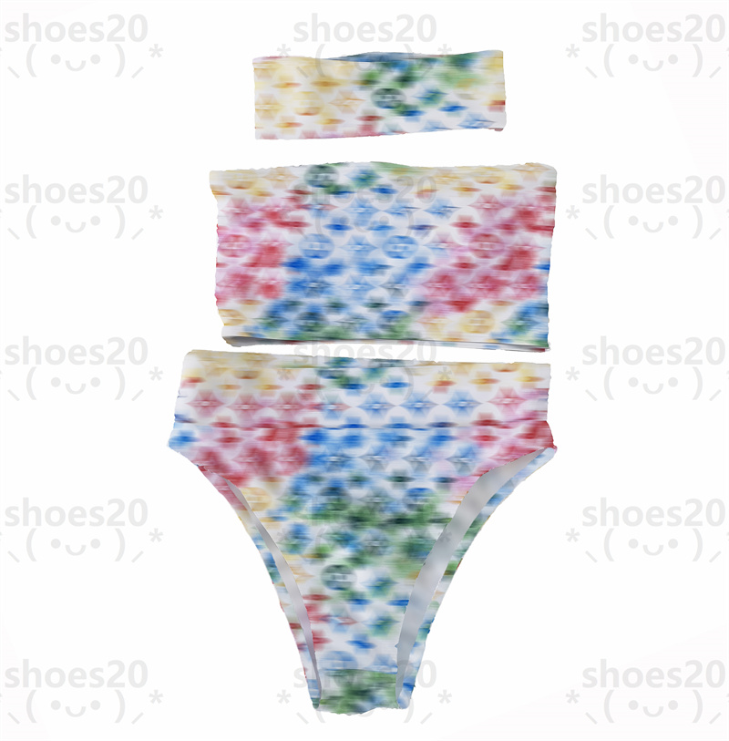 Tendência de três peças maiô hipster acolchoado women039s designer banho ao ar livre praia bandagem luxo banho wear5745339