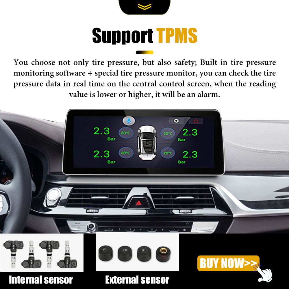 Para BMW Serie 3 5 E60 E61 CCC CIC System 12 3 pulgadas 1920 720P Android 12 Car Radio Player Multimedia GPS Navigation 4G Lte223c