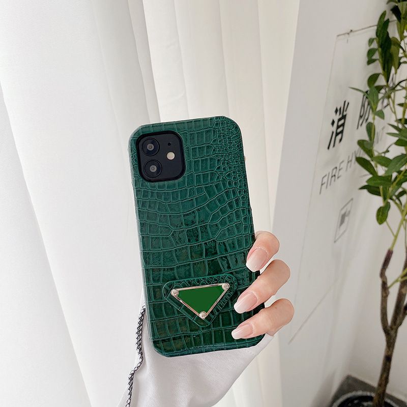 أفضل مصمم أزياء فاخر ، حماية الحالات الجلدية لـ iPhone 14 13 12 11 Pro Max 13Pro X XR XSMax 7 8 Plus Flack Letter Grown Cover Case Coreply Case