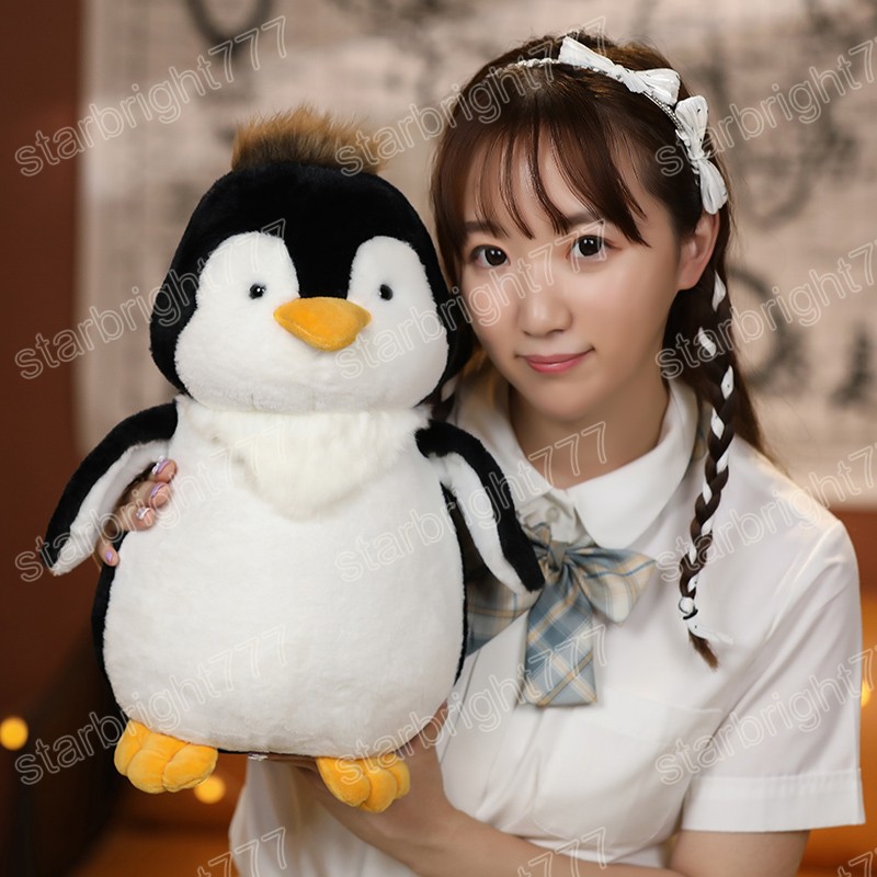 23/30/40cm Kawaii Penguin Plush Toys macio travesseiro de animais de pelúcia de bonecas adoráveis ​​para bebês de aniversário infantil brinquedo para crianças