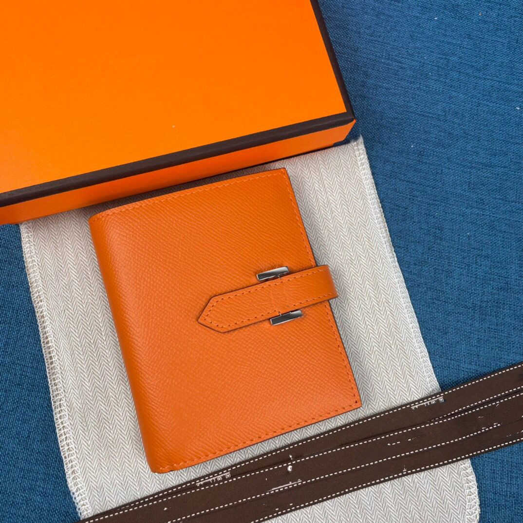 Bolsa de designer de luxo 2022 bolsa de moda carteiras família couro de grão de palma nova carteira vertical bolsa de cartão cor sólida versátil venda direta da fábrica preço baixo