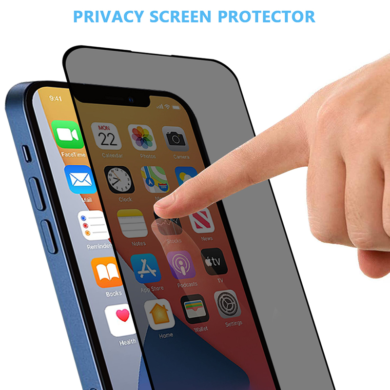 Privacy in vetro temperato iPhone 14 pro max Screen Protector Anti Spy Privacy IP 13 12 11 6 7 8