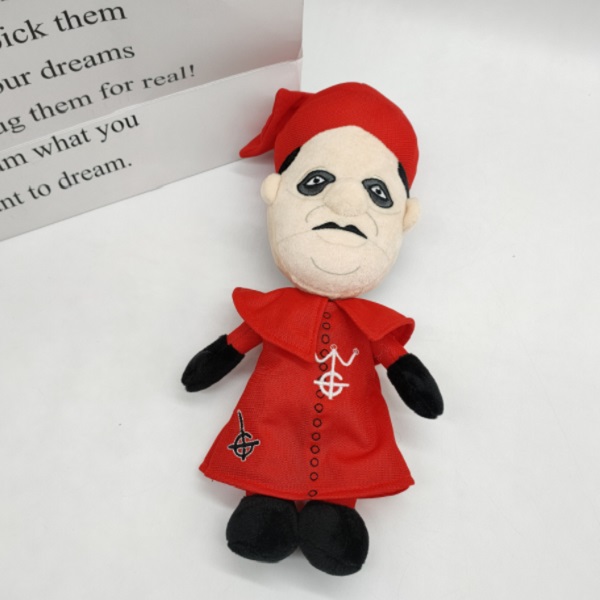 Новый 25 -сантиметровый кардинал Copia Plush Doll Prost Red Singer Druffed Boy Girl Bab