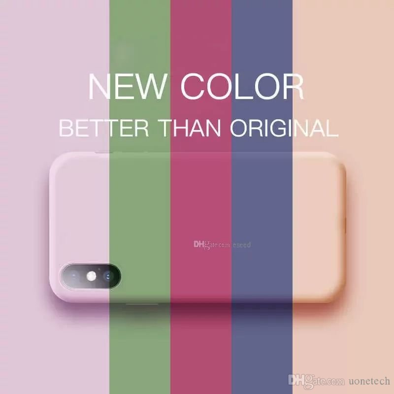 W przypadku obudowy z telefonu iPhone tylna okładka TPU Soft Silikon Capa Capa Multi Color 12 13 Mini 11pro Max X XS XR Matte 11 Pro 7 8 Plus