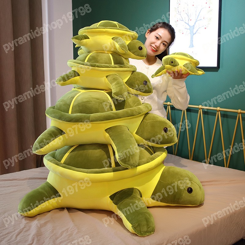 35/45cm belle tortue en peluche jouet Kawaii animaux poupées en peluche doux Animal tortue de mer oreiller cadeaux d'anniversaire pour enfants fille