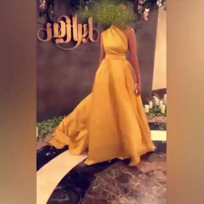 وصل حديثًا فساتين سهرة طويلة بكتف واحد من Robe De Soiree Dubai فستان رسمي للحفلات فيستدوس أنيقة فستان رسمي للحفلات الراقصة فساتين المشاهير