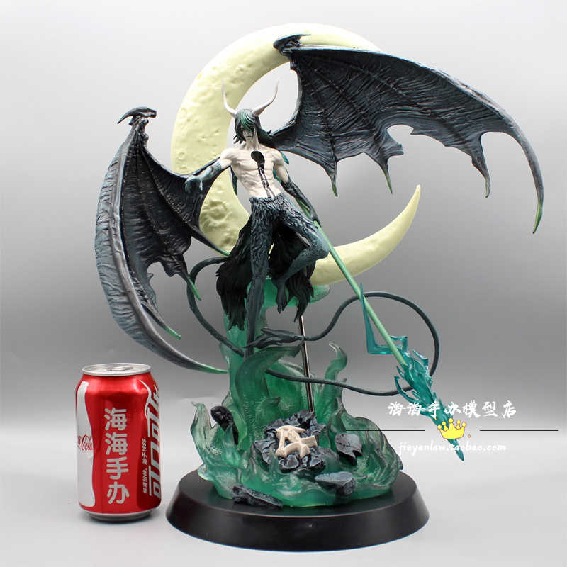 アニメマンガ40cm 40cmアニメブリーチ黒子ulquiorra cifer resurrecuion segunda etapaアクションフィギュアGk pvc収集可能モデルto8123002