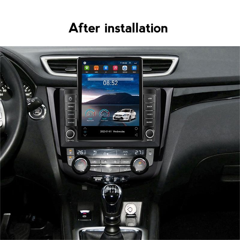 Autoradio dvd multimédia lecteur vidéo Android 11 pour Nissan x-trail xtrail X-Trail 3 T32 2013-2017 Qashqai 2 J11 GPS BT