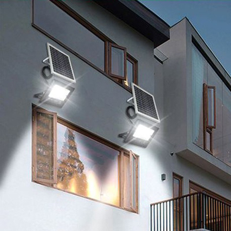 Solar-Flutlichter, LED-Licht für Garten, Weg, Straße, Außenlandschaft, Scheinwerfer im Freien, wasserdichte Wand