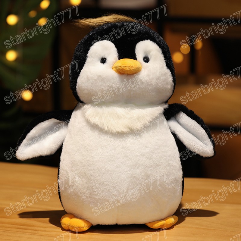 23/30/40cm Kawaii Penguin Plush Toys macio travesseiro de animais de pelúcia de bonecas adoráveis ​​para bebês de aniversário infantil brinquedo para crianças