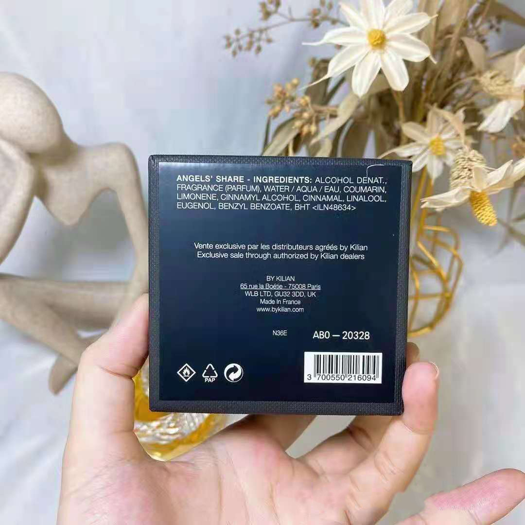 ki-lian 브랜드 향수 여성 향기 클론 천사는 얼음 50ml edu de parfum edp 쾰른 스프레이 디자이너 Parfum 레이디 선물 도매 드롭 스톡에 장미를 공유합니다.
