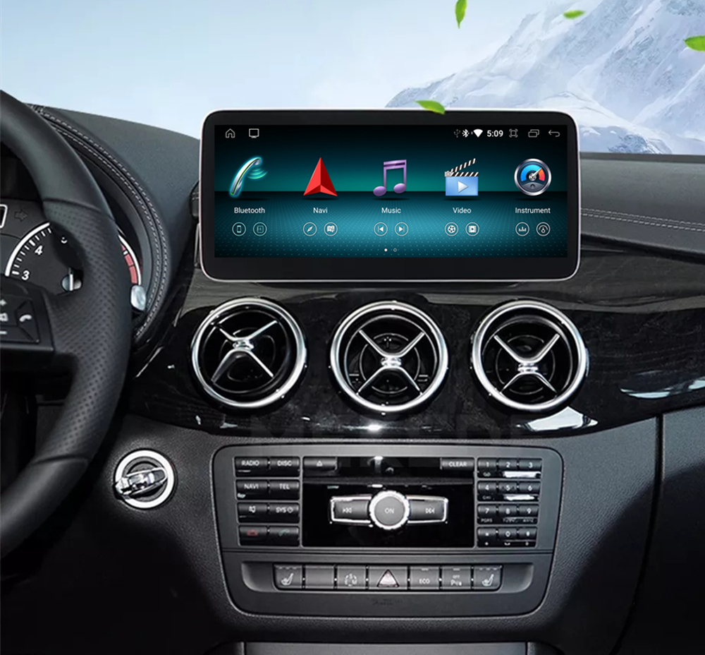 Qualcomm SN662 Android 12 CAR DVD-speler voor Mercedes Benz A-Klasse W176 G-Klasse W463 GLA-Klasse X156 CLA-Klasse C117/X117 2013-2019 Stereo Head Unit Screen GPS Navigatie