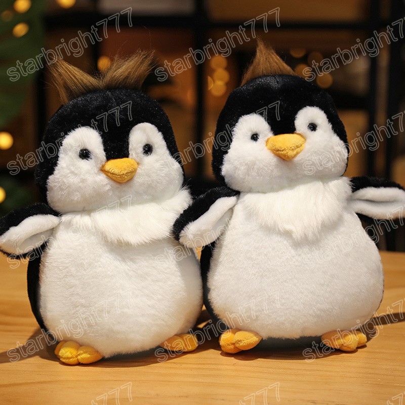 23/30/40cm Kawaii Penguin Plush Toys macio travesseiro de animais de pelúcia de bonecas adoráveis ​​para bebês de aniversário infantil brinquedo para crianças