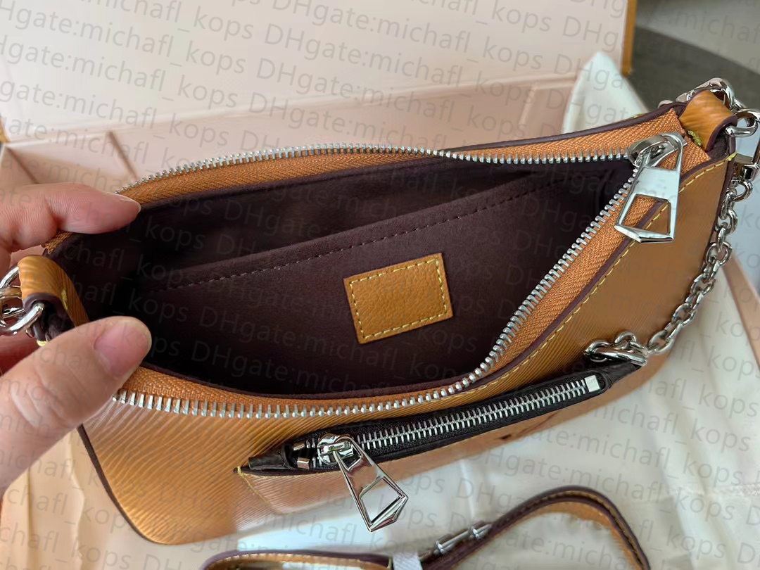 7A mode femme sac sous les bras sac fermeture éclair marelle sergé cuir de vachette évidé logo sac à bandoulière polyvalent luxe 2022 designer