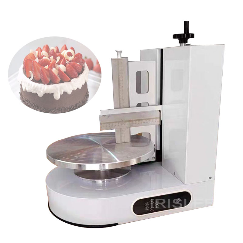 Automatische Kuchencreme Glättungsbeschichtung Dekorieren von Gipsmaschinen -Kuchen -Dekoratings Maschinen