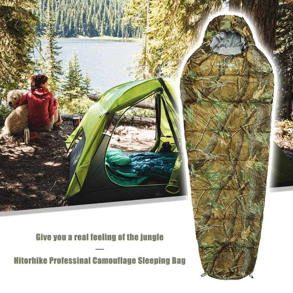 Slaapzakken Hitorhike 80 x 190 cm Outdoor Ultralight Sleeping Bag Mummie Verlengde maat voor kampeerwandeling klimingspak 3 seizoenen 1,5 kg T221022
