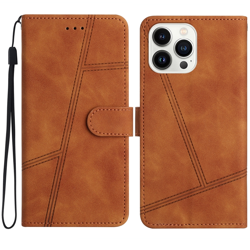 Skin Feel Leather Wallet Cases For Iphone 15 Plus 14 Pro Max 13 12 11 X 8 7 6 Soft TPU Inside Case Comfortable Hand Feeling Credit ID Card Slot Pocket Holder Flip Cover Pouch