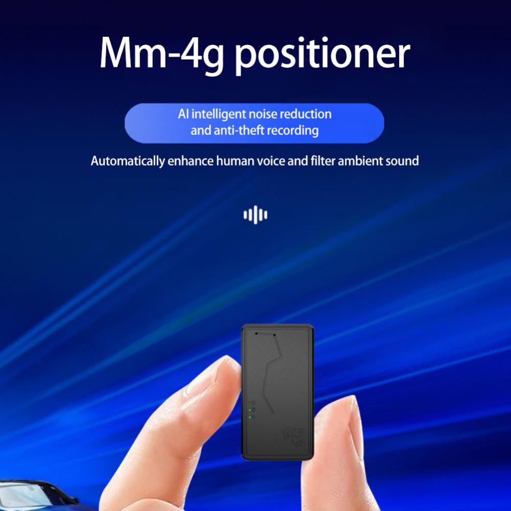 Mini Car 4G Locator Wireless GPS Tracker WiFi Beidou WiFi Multiple Satellite Anti-PoF Alarm Burglar Fordonsspårning