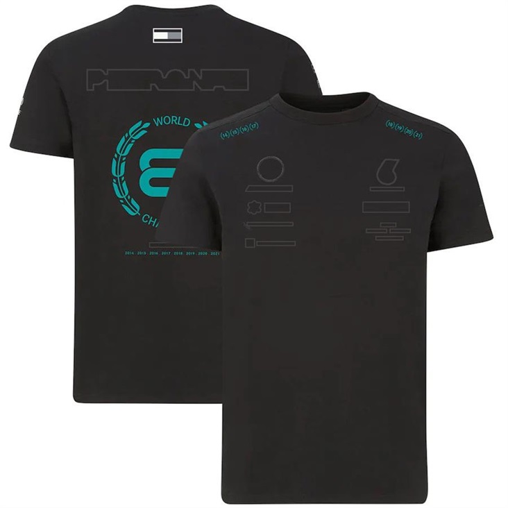 F1レーシングスーツ2022スペシャルエディションチームスーツプラスサイズカスタムクイックドライTシャツ