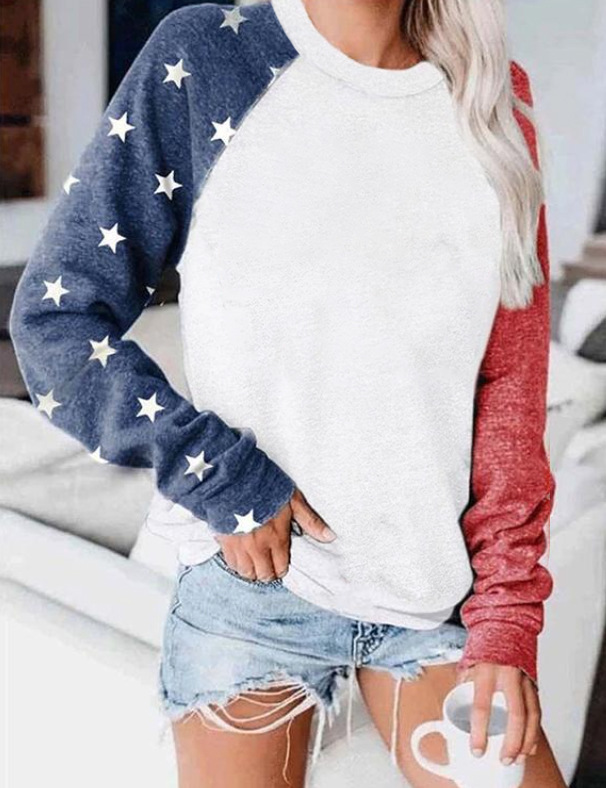 Sublimation Round Neck Sweatshirt Casual Long Sleeve Crewneck Sweatshirt Polyester Christmas Loose Pullover Tops Shirts for Adults Children Z11