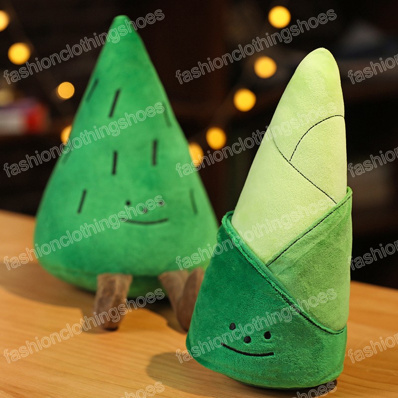 28 cm mignon plante bambou pousses pin arbre jouets en peluche mignon peluche douce Simulation poupée créative anniversaire décor cadeau pour les enfants