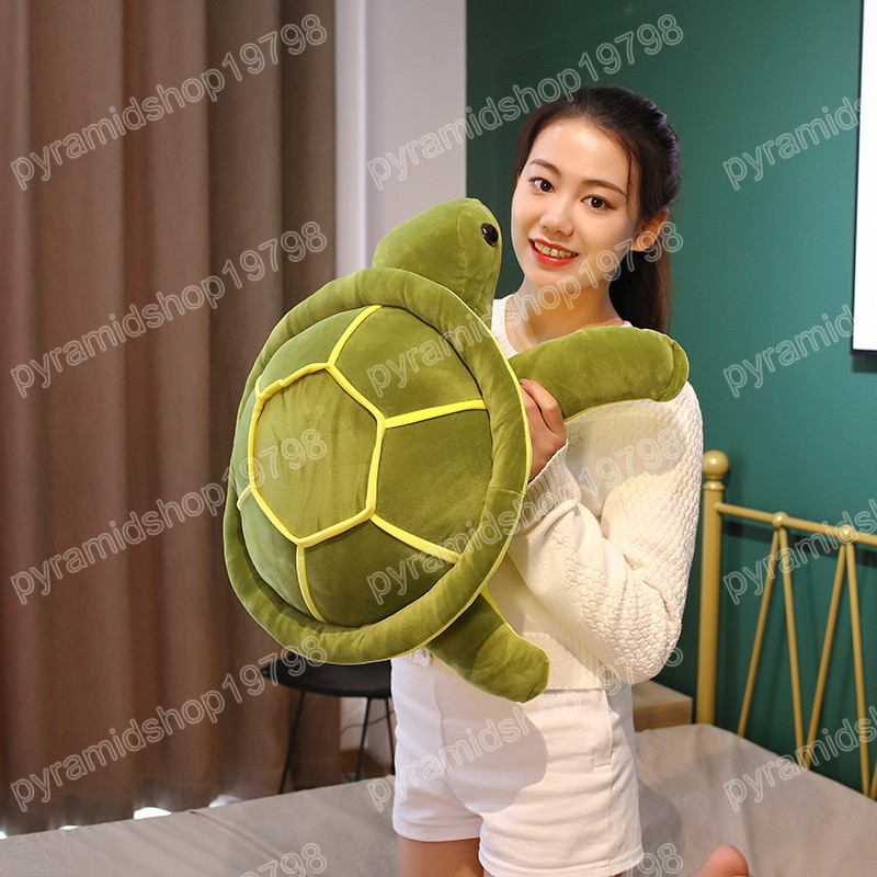 35/45cm belle tortue en peluche jouet Kawaii animaux poupées en peluche doux Animal tortue de mer oreiller cadeaux d'anniversaire pour enfants fille