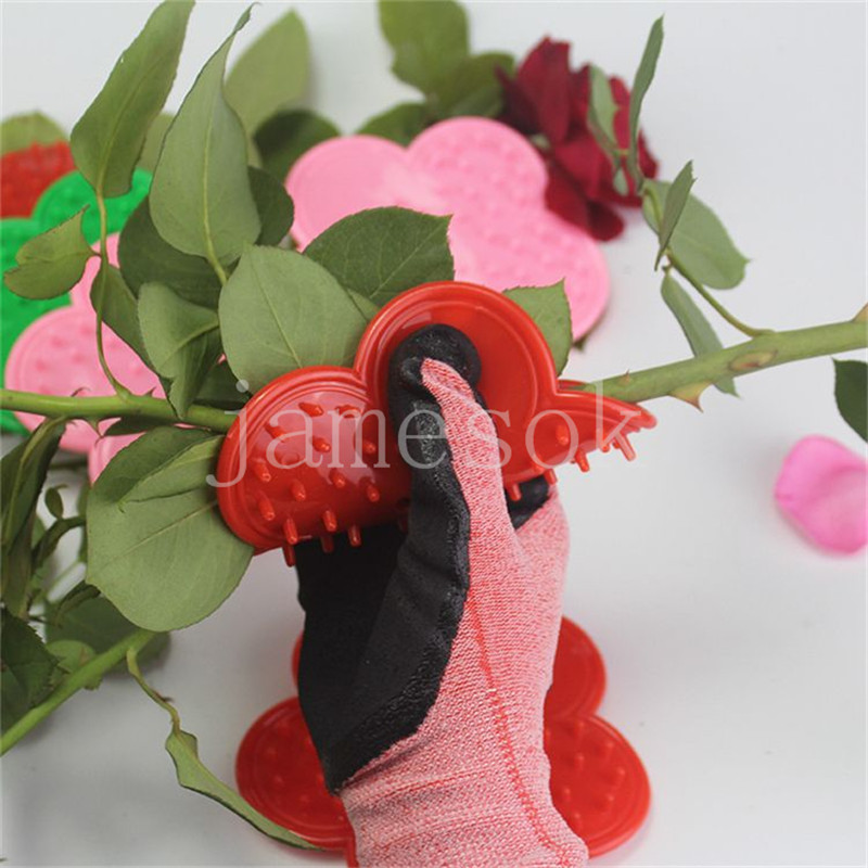 Domowe zapasy ogrodowe DIY Cut narzędzie kwiaciarnia kwiat Rose Thorn Rose Stem Strippel Rose Rose Usuwanie Burr Ecofriendly Gardentool De8625903084