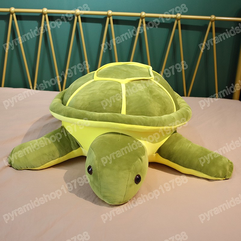 35/45cm belle tortue en peluche jouet Kawaii animaux poupées en peluche doux Animal tortue de mer oreiller cadeaux d'anniversaire pour enfants fille