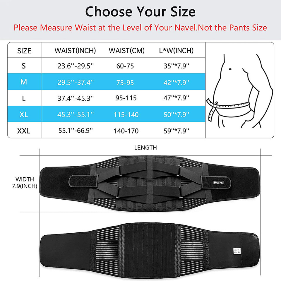 Waist Support AOLIKES Double Pull Back Lumbar Belt Orthopedic Corset Spine Decompression Trainer Brace Pain Relief 221027